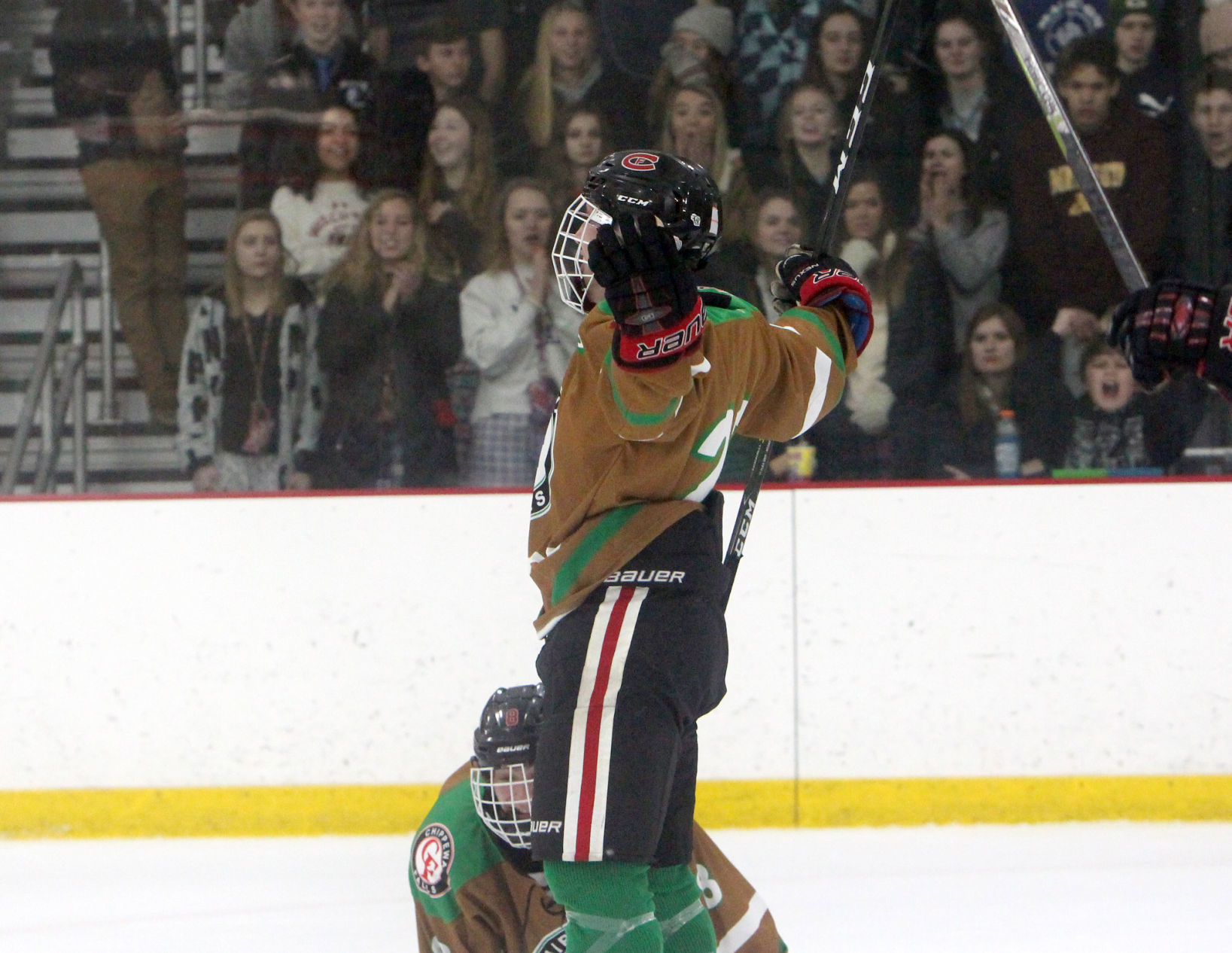 Eau Claire North at Chi-Hi boys hockey 1-8-19